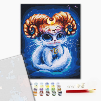 Картина по номерам Преміум картини - Котик Козеріг © Маріанна Пащук