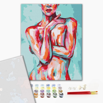 Картина по номерам Преміум картини - Гола елегантність