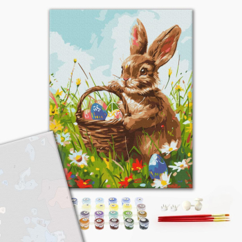 Картина по номерам Преміум картини - Великодній посланець