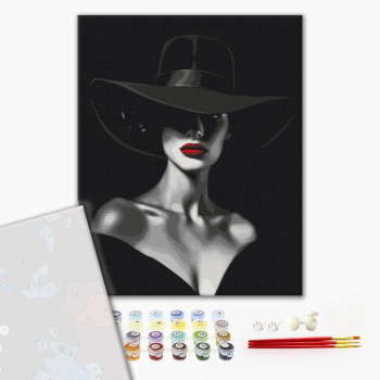 Картина по номерам Преміум картини - Контрасти Елегантності