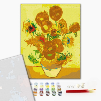 Картина по номерам Преміум картини - Соняшники. Репродукція