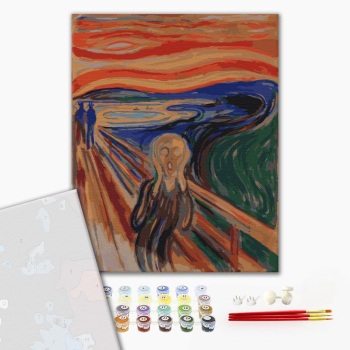 Картина по номерам Преміум картини - Крик, Едвард Мунк