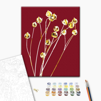 Картина по номерам Натюрморти - Золотой лен © Halyna Vitiuk