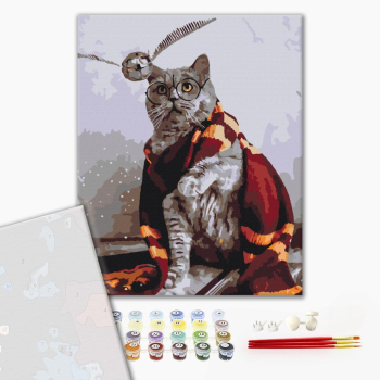 Котик ловець снітчу © Eka Udaltsova