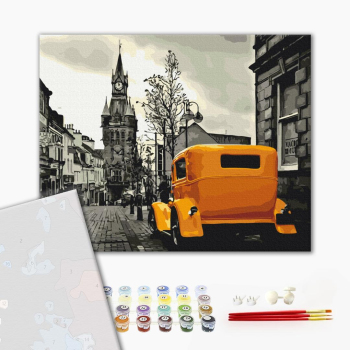 Картина по номерам Преміум картини - Лондонське таксі