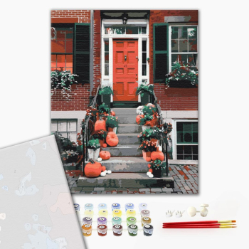 Картина по номерам Преміум картини - Осінь на Вест Сайд