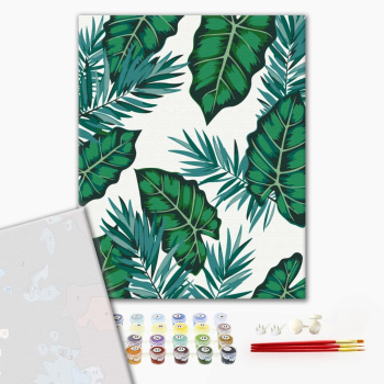 Картина по номерам Преміум картини - Тропіки № 4