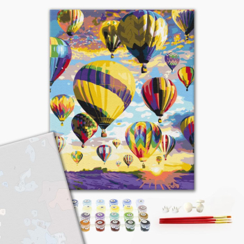 Картина по номерам Преміум картини - Мрії в небі