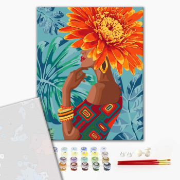 Дівчина - тропічна квітка © Yuliana Pavlova