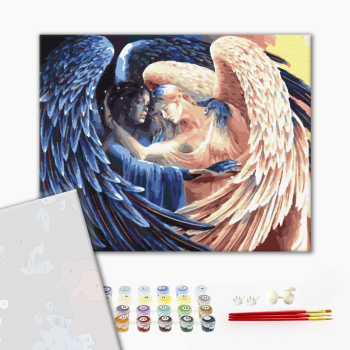 Картина по номерам Преміум картини - Вічна боротьба