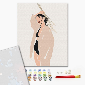 Картина по номерам Преміум картини - Розквіт розслабленості