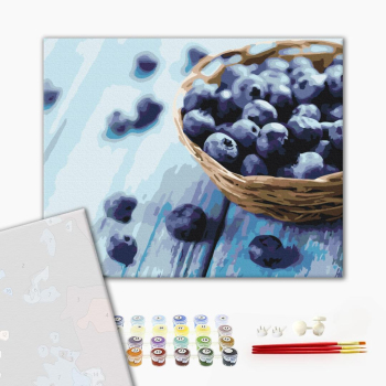 Картина по номерам Преміум картини - Чорниця
