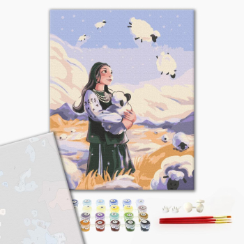 Господиня і снігові вівці @artdi.ua