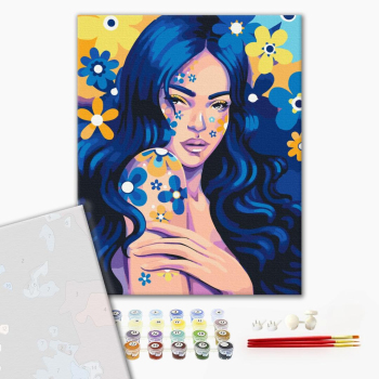 Дівчина індиго © Поліна Скурихіна