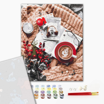 Картина по номерам Преміум картини - Затишне Різдво