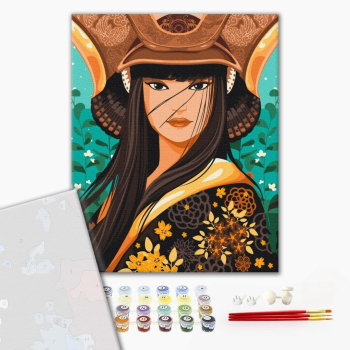 Картина по номерам Преміум картини - Китайська принцеса
