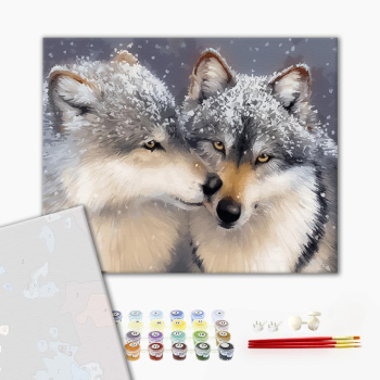 Картина по номерам Преміум картини - Ніжне почуття