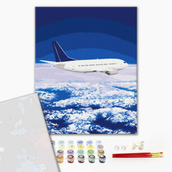 Картина по номерам Преміум картини - Політ в небесах