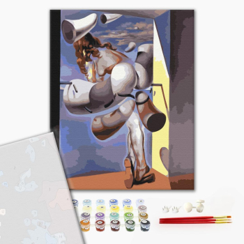 Картина по номерам Преміум картини - Содомське самовдоволення невинної діви. Сальвадор Далі