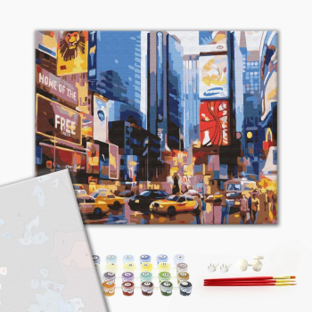 Картина по номерам Преміум картини - Таймс-Сквер в Нью-Йорку