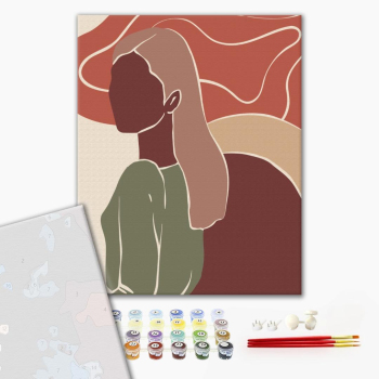 Картина по номерам Преміум картини - Триптих пастельний арт