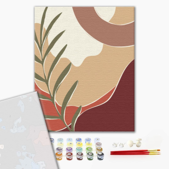 Картина по номерам Преміум картини - Триптих пастельний арт