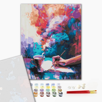 Картина по номерам Преміум картини - Аромат думок
