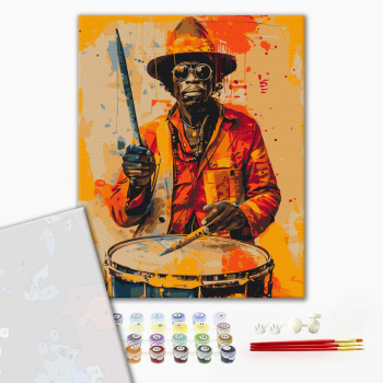 Картина по номерам Преміум картини - Барви музики