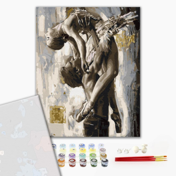 Картина по номерам Преміум картини - Витончений танець