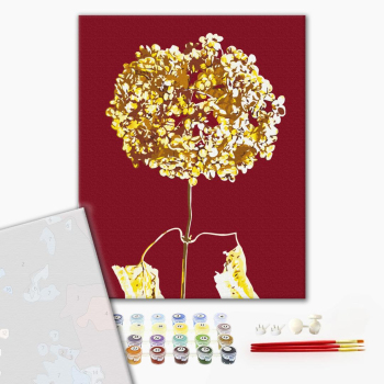 Золота гортензія © Halyna Vitiuk