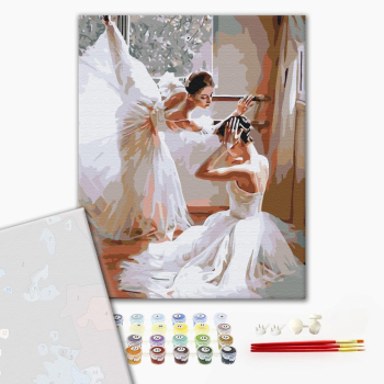 Картина по номерам Преміум картини - Місто біля моря