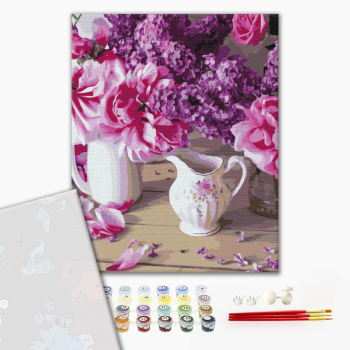 Картина по номерам Преміум картини - Ніжність до сніданку