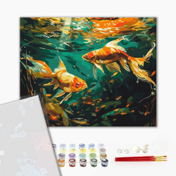 Картина по номерам Преміум картини - Підводний вальс