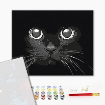 Картина по номерам Преміум картини - Погляд ночі