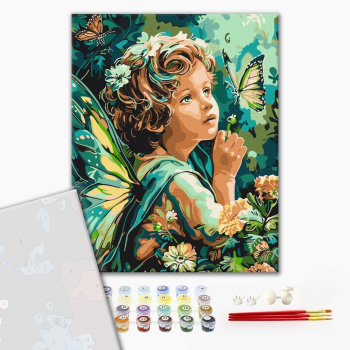 Картина по номерам Преміум картини - Шепіт крил