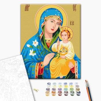 Картина по номерам Люди на картинах - Нев'янучий Цвіт