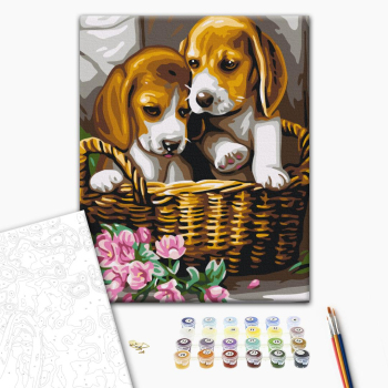 Парочка в корзине