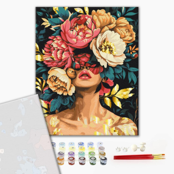 Картина по номерам Преміум картини - Магія пелюсток