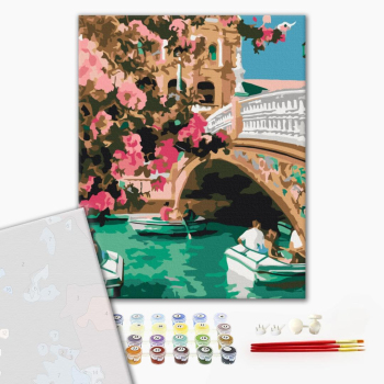 Картина по номерам Преміум картини - Весняна Венеція
