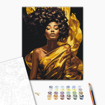 Картина по номерам Люди на картинах - Одягнена в промені