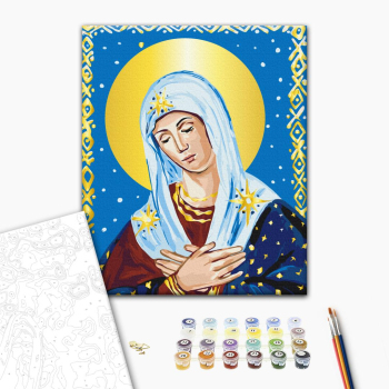 Картина по номерам Люди на картинах - Сердечная  молитва © Карина Зимина