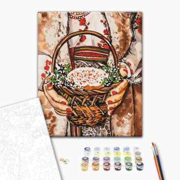 Картина по номерам Люди на картинах - Родинні традиції © Каріна Зіміна