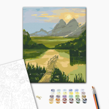 Рассвет в долине © Bona