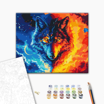 Картина по номерам Тварини, птахи та риби - Зверь стихий