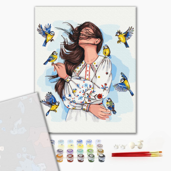 Картина по номерам Преміум картини - Співає вітер © Alla Berezovska