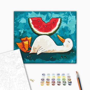 Картина по номерам Авторські колекції - Кавуновий рай © ANNART