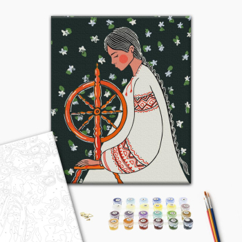 Картина по номерам Авторські колекції - Прядка життя © ANNART