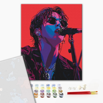 Картина по номерам Преміум картини - K-pop айдол