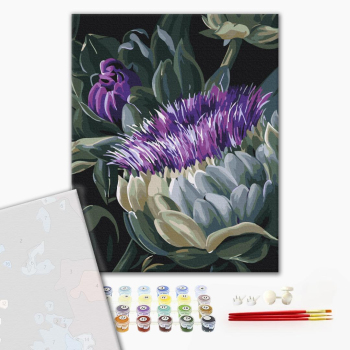 Картина по номерам Преміум картини - Дивні квіти © Yana Biluhina