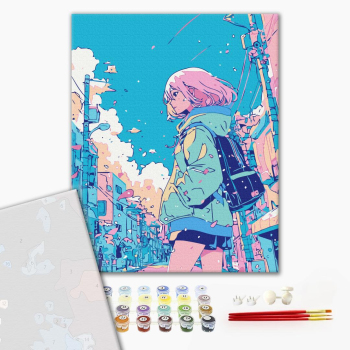 Девушка из комикса